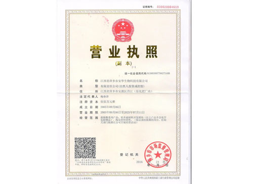 Business license